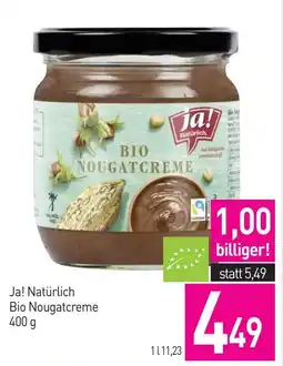 Sutterlüty Ja! Natürlich Bio Nougatcreme Angebot