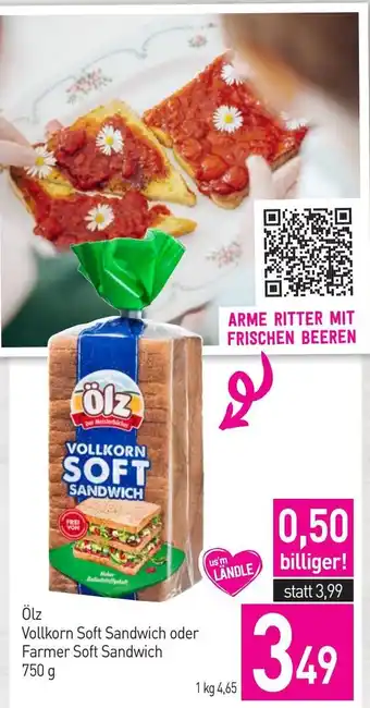 Ölz Vollkorn Soft Sandwich