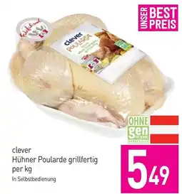 Sutterlüty clever Hühner Poularde grillfertig Angebot