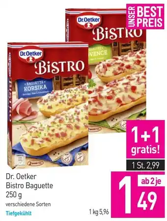 Sutterlüty Dr. Oetker Bistro Baguette Angebot
