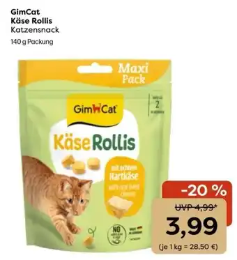 GimCat Käse Rollis