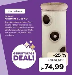 ZOO & Co azoona Kratztonne „Pia XL“ Angebot