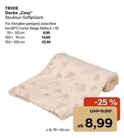 ZOO & Co TRIXIE Decke „Cosy“ Angebot