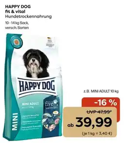 ZOO & Co Happy Dog fit & vital Hundetrockennahrung Angebot