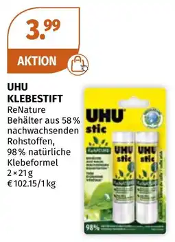 Müller UHU Klebestift ReNature Angebot