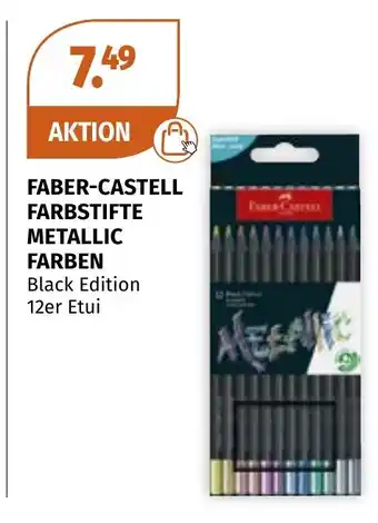 Faber-Castell Farbstifte Metallic Farben Black Edition
