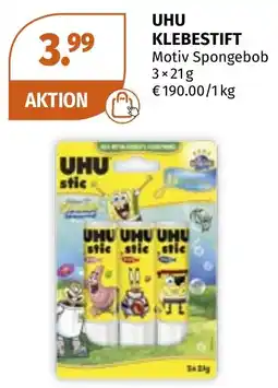 Müller UHU Klebestift Motiv Spongebob Angebot