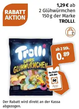 Müller Trolli Säure Glühwürmchen Angebot