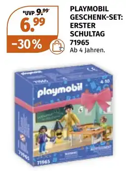 Müller Playmobil Geschenk-Set: Erster Schultag Angebot