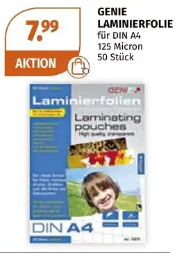 Müller Genie Laminierfolie Angebot