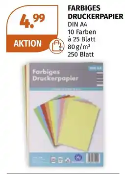 Müller Farbiges Druckerpapier Angebot