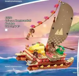 Lego LEGO Vaianas Abenteuerfloß Angebot
