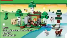 Lego Minecraft Erstes Abenteuer in der Nacht Angebot