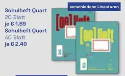 Müller Schulheft Quart Angebot