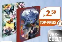 Müller Motiv Dragon oder Schmetterlinge Angebot