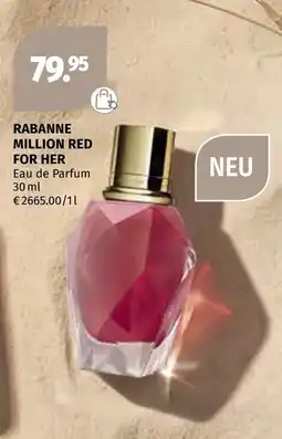 Müller Rabanne Million Red for Her Angebot