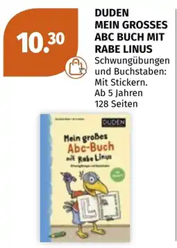 Müller DUDEN Mein großes Abc-Buch mit Rabe Linus Angebot