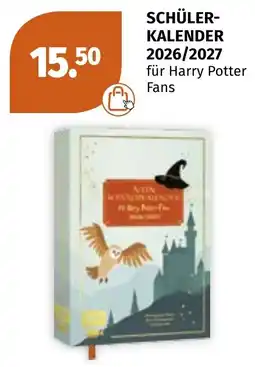 Müller Schüler-Kalender für Harry Potter Fans Angebot