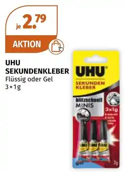 Müller UHU Sekundenkleber Angebot