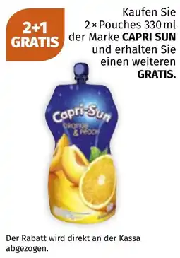 Müller Capri-Sun Orange & Peach Angebot