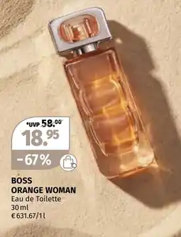 Müller Boss Orange Woman Eau de Toilette Angebot