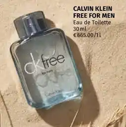 Müller CALVIN KLEIN FREE FOR MEN Eau de Toilette Angebot