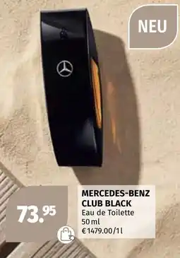 Müller Mercedes-Benz Club Black Eau de Toilette Angebot