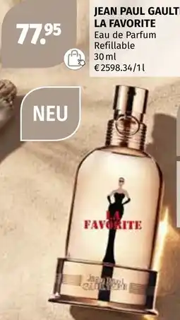 Müller JEAN PAUL GAULTIER LA FAVORITE Eau de Parfum Refillable Angebot