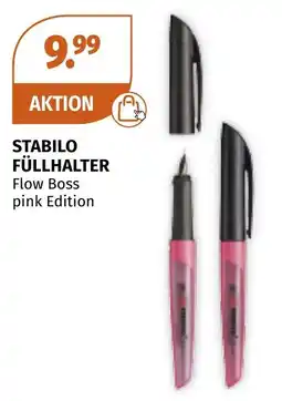 Müller Stabilo Füllhalter Flow Boss pink Edition Angebot
