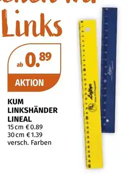 Müller KUM LINKSHÄNDER LINEAL Angebot