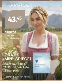 Müller APRICOT Hyaluron Decolleté Pad Angebot