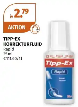 Müller Tipp-Ex Korrekturfluid Rapid Angebot