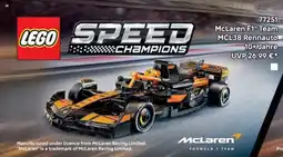 Lego LEGO SPEED CHAMPIONS McLaren F1 Team MCL38 Rennauto Angebot