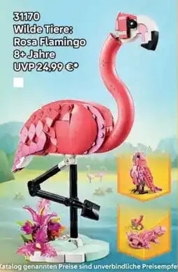 Lego 31170 Wilde Tiere: Rosa Flamingo 8+ Jahre Angebot