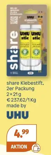 Müller UHU stic share Klebestift Angebot
