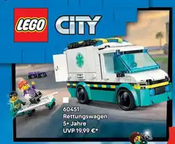 Lego LEGO CITY Rettungswagen Angebot
