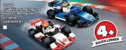 Lego LEGO F1® Williams Racing und Haas F1® Rennautos Angebot