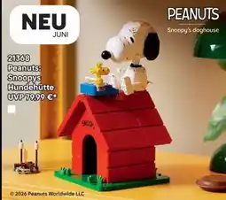 Lego Peanuts: Snoopy's Hundehütte Angebot