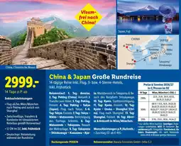 Lidl Reisen China & Japan Große Rundreise Angebot