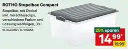 Lagerhaus ROTHO Stapelbox Compact Angebot