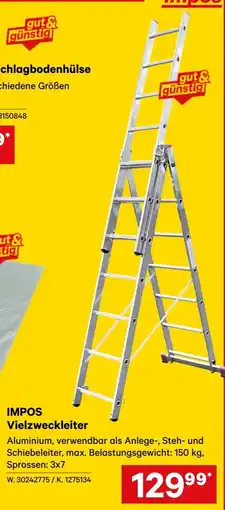 Lagerhaus IMPOS Vielzweckleiter Angebot