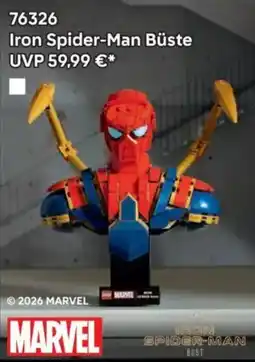 Lego LEGO Iron Spider-Man Büste Angebot