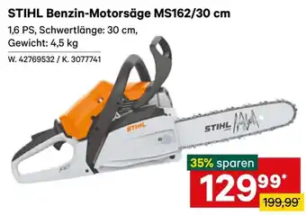 STIHL Benzinsäge MS162/30 cm