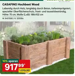 Lagerhaus CASAFINO Hochbeet Wood Angebot