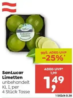 ADEG SanLucar Limetten Angebot