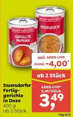 ADEG Inzersdorfer Fertiggerichte in Dose Angebot
