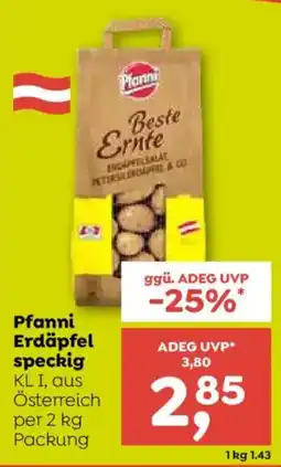 ADEG Pfannni Erdäpfel speckig Angebot