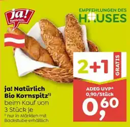 ADEG ja! Natürlich Bio Kornspitz Angebot