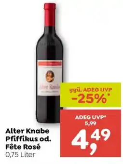 ADEG Alter Knabe Pfiffikus od. Fête Rosé Angebot