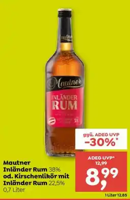 ADEG Mautner Inländer Rum Angebot